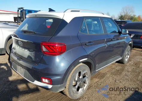 2021 Hyundai Venue Denim из США, поврежденный, VIN KMHRC8A34MU105012